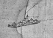 Unter Enssingen (Unterensingen)1683 - Ausschnitt aus der Kieserschen Forstkarte Nr. 13
