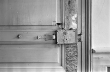 Unterensingen: Türschloss im Sitzungssaal des Rathauses 1939