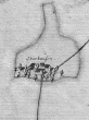 Kiesersche Forstkarte Nr. 273 aus dem Schorndorfer Forst: Oberhausen von 1686