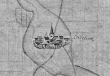 Örligheim (Erligheim) - Ansicht aus der Kieserschen Forstkarte Nr. 100 von 1684