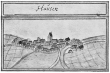 Hausen an der Zaber: Ansicht aus dem Kieserschen Forstlagerbuch von 1683