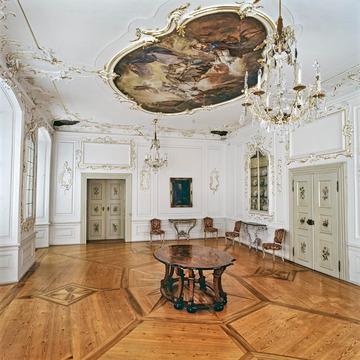 Tafelzimmer, Neues Schloss Tettnang 2001 