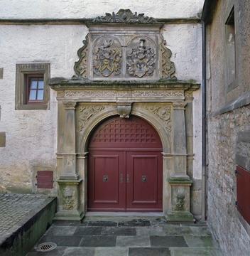 Portal am Gebsattelbau, Großcomburg, Schwäbisch Hall 1998