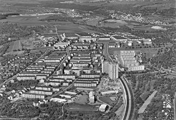 Stuttgart-Zuffenhausen: Stadtteil Rot 1958