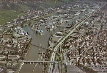 Stuttgart: Neckarhafen 1975