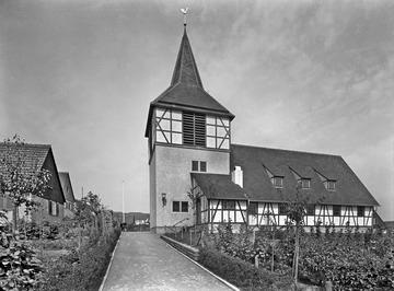 Stuttgart-Zuffenhausen: Kirche in Neuwirtshaus 1938