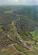Aichelberg: Autobahn A8, Luftbild 1989