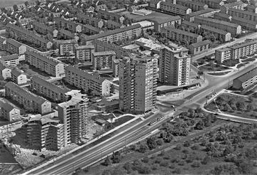 Stuttgart-Rot: Luftbild 1959