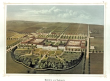 Stuttgart-Hohenheim: Schloss in der Vogelperspektive 1820