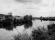 Natürlicher Neckar oberhalb Neckarrems 1937