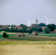 Windkraftanlage bei Böhmenkirch 2002
