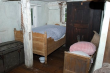 Freilichtmuseum Wackershofen: Ärmliches Schlafzimmer in einem historischen Bauernhaus 2006