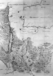 Karte vom Freudenstädter Forst von Johann Mayern, rechte Hälfte 1712
