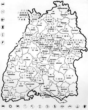Wo liegt Baden-Württemberg auf der Karte?