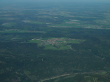 Dobel: Ort von Wald umgeben, Luftbild 2007