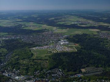 Mutlangen: Luftbild von Südosten, 2007
