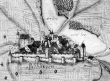 Böblingen - Ansicht aus der Kieserschen Forstkarte Nr. 58 von 1681