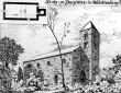 Albstadt-Burgfelden: Kirche - Holzstich um 1890