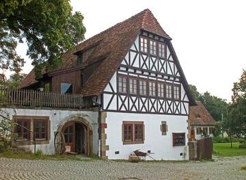 Filderstadt: Kinderdorf Gutenhalde, Fachwerkhaus 2007