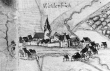 Waldenbuch - Ausschnitt aus der Kieserschen Forstkarte Nr. 66 und 66a von 1681
