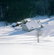 Schonach: Schwarzwaldhof im Schnee 1981