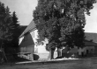 Schopfloch: Pfarrhaus mit Linde 1939