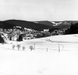 Schonach im Schwarzwald, Ort im Schnee, 1981