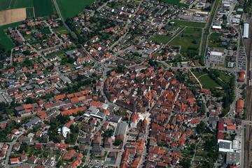 Eppingen: Ortskern, Luftbild 2009