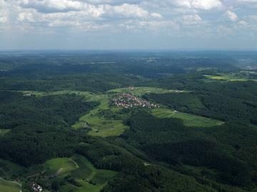 Oberstenfeld-Prevorst - Luftbild 2009