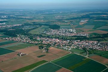 Oedheim, Luftbild 2009