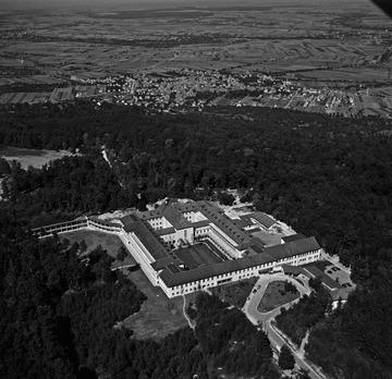 Gerlingen: LVA-Klinik Schillerhöhe, Luftbild 1953
