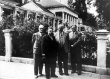 CDU - Politiker vor dem Kurhaus Baden-Baden 1956
