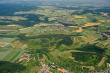 Landschaft bei Münklingen, Lehningen und Mühlhausen von Südwesten Luftaufnahme 2010