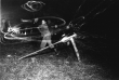 Scheibenschlagen am Funkensonntag in Winden im Elztal-Oberwinden 1970