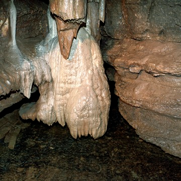Die Erdmannshöhle von Hasel - Tropfsteinhöhle 1991