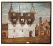 Kloster Hirsau: Ansicht des ausgebrannten herzoglichen Schlosses, Gemälde, von J.J.Bock 1692