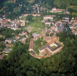 Baden-Baden: Stadtteil Lichtenthal Luftbild 1994 