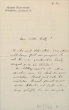Nachlass Wilhelm Wetz (NL 41/166): Brief von Hubert Roetteken an Wilhelm Wetz