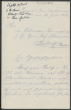 Nachlass L. Schemann (NL 12/3113): Briefe von Ernst Otto Zyweck an die Gobineau-Vereinigung z. Hd.  Ludwig Schemann
