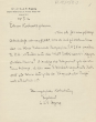 Nachlass L. Schemann (NL 12/1590): Brief von Gustav A. E. Bogeng an Ludwig Schemann