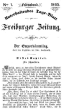 Feierabend: unterhaltendes Tageblatt zur Freiburger Zeitung