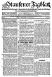 Staufener Wochenblatt (1921 bis 1934 als Staufener Tagblatt) [51. Jg]