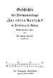 Geschichte der Freimaurerloge zur edlen Aussicht in Freiburg in Baden: II. Teil: von 1874-1914