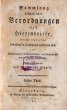 Sammlung bischöflicher Verordnungen und Hirtenbriefe, welche seit 1780 besonders in Teutschland erschienen sind: zur Aufklärung der Kirchengeschichte, des Kirchenrechts und des teutschen Staatsrechts