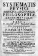 Systematis Physici Principiis Mechanicis Philosophiae Experimentalis Accomodati Pars ...