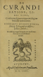 De curandi ratione: libri octo, causarum signorumque catalogum breviter continentes