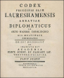 Codex principis olim Laureshamensis abbatiae diplomaticus