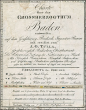 Charte über das Grossherzogthum Baden
