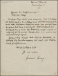 Brief von Ferdinand Tönnies an Gustav Radbruch