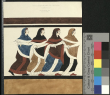 Etruskische Wandmalerei aus einem Grabmal (Tanzende Frauen)
